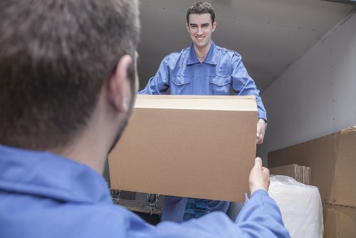 Local man with van service helping with a small move in Poplar