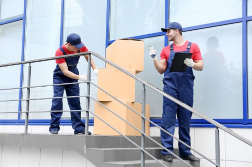 Removal van service for local moves in Poplar East London