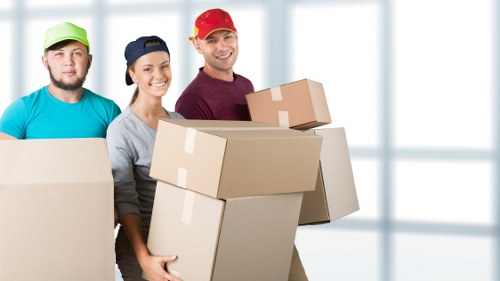 Risk assessment being reviewed before a local moving job in Poplar