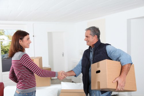 Professional packing and relocation of office furniture in Poplar