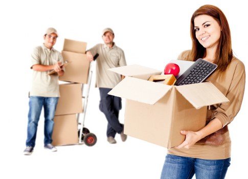 Local movers handling access challenges in a Poplar residential block