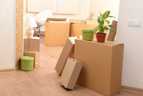 Office relocation with a man and van in Poplar